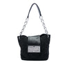 Chanel Quilted Nylon Giant Mademoiselle Turnlock Shoulder Bag Secondhand