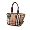 Burberry Small House Check Canvas Bridle Salisbury Tote Secondhand