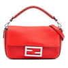 Fendi Mini Leather Baguette Satchel Secondhand