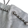 Chanel Metallic Quilted Calfskin Drawstring Bucket Bag Secondhand