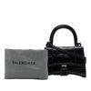 Balenciaga Mini Croc Embossed Calfskin Hourglass Top Handle Bag Secondhand