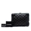 Chanel CC Quilted Lambskin Classic Trunk Case Secondhand
