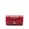 Chanel Medium Classic Chevron Caviar Double Flap Secondhand