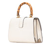 Gucci Medium Leather Bamboo Dionysus Web Satchel Secondhand