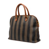 Fendi Pequin Coated Canvas Dome Satchel Secondhand