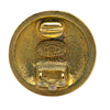 Chanel Gold Plated CC Round Clip on Earrings Secondhand