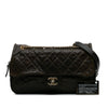 Chanel Large Quilted Glazed Caviar Shiva Flap Secondhand