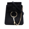 Chloé Mini Calfskin and Suede Faye Bracelet Bag Secondhand
