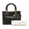 Dior Medium Lambskin Cannage Lady Dior Secondhand