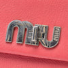 Miu Miu Goatskin Madras Miu Logo Crossbody Secondhand