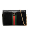Secondhand Gucci Small Suede Web Ophidia Chain Crossbody
