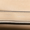 Celine Medium Drummed Calfskin and Suede Trapeze Satchel Secondhand