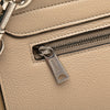Celine Medium Drummed Calfskin and Suede Trapeze Satchel Secondhand