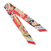 Hermès Les Murmures de la Foret Silk Twilly Scarf Secondhand