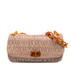 Prada Nappa Gaufre Resin Chain Shoulder Bag Secondhand