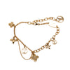 Louis Vuitton Gold Plated Monogram Blooming Supple Bracelet Secondhand