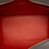 Celine Medium Tricolor Calfskin and Suede Trapeze Satchel Secondhand