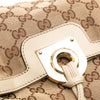Gucci Large GG Canvas Bamboo Indy Hobo Secondhand