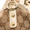 Gucci Large GG Canvas Bamboo Indy Hobo Secondhand