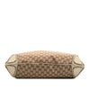 Gucci Large GG Canvas Bamboo Indy Hobo Secondhand