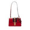 Gucci Small Calfskin Sylvie Web Satchel Secondhand