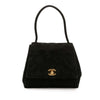 Chanel CC Quilted Velvet Flap Secondhand