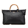 Gucci Large Calfskin Bamboo Shopper Satchel Secondhand