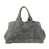 Prada Large Suede Canapa Logo Tote Secondhand