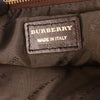 Burberry Haymarket Check Coated Canvas Adeline Fold over Clutch Secondhand