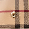 Burberry Haymarket Check Coated Canvas Adeline Fold over Clutch Secondhand