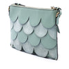 Burberry Scalloped Leather and Suede Peyton Crossbody Secondhand