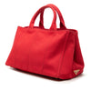 Prada Canvas Canapa Logo Tote Secondhand