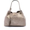 Gucci Medium Metallic Calfskin Soho Chain Tote Secondhand