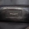 Saint Laurent Large Sheepskin Chevron Monogram Monochrome College Bag Secondhand