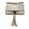Gucci Medium Leather Bamboo Daily Crossbody Secondhand