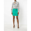 Versus Aqua Green Suede Mini Skirt - '80s Second hand