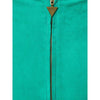 Versus Aqua Green Suede Mini Skirt - '80s Second hand