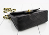 Chanel Lacquered Metal CC Flap Bag Quilted Lambskin
