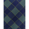 Romeo Gigli Blue Diamond Pattern Silk Tie - '90s Second hand