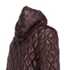 Aspesi Burgundy Quilted Nylon Duvet - 2020s Second hand