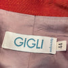 Romeo Gigli Red Fitted Blazer - '90s Second hand