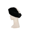 A.N.G.E.L.O. Vintage Cult Black Fur Headband - 2020s Second hand