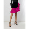 Yves Saint Laurent Black and Fuchsia Skirt - '80s Second hand
