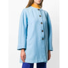 Ungaro Baby Blue Wool Overcoat - '80s Second hand