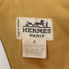 Hermès Mustard Yellow Embroidered Coat - '90s Second hand