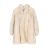 Christian Dior White Fox Fur Coat - '80s Second hand