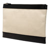 Secondhand Balenciaga Canvas Navy Clip Clutch M