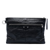 Secondhand Balenciaga Lambskin Motocross Classic Clip Clutch M