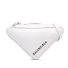 Balenciaga Leather Triangle Chain Crossbody Secondhand
