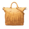 Secondhand Bottega Veneta Bicolor Nappa Intrecciato Convertible Tote